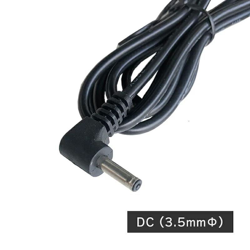 Car Navigation Dashcam Large Vehicle Cigar Power Cable With Switch 3.5M 12/24V Compatible 3.5mm DC Terminal Car Charger