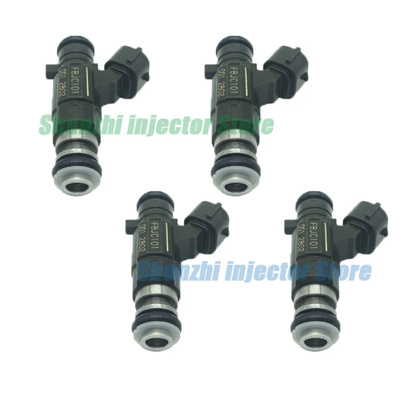 4pcs Fuel Injector Nozzle For NISSAN X-TRAIL T30 QR25DE 2.5L I4 MURANO Z50 VQ35DE 3.5L V6 OEM:FBJC101 FBJC 101