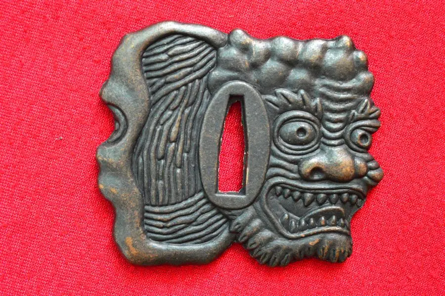 Beautiful Alloy Guard Tsuba Usually Used For Japanese Samurai Katana Sword Wakizashi Tanto Sword Katana