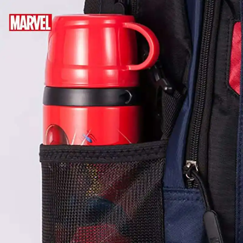 Sacs d\'école Disney pour garçons, sac à bandoulière Spider Man Avengers, sac à dos de grande capacité pour élèves du primaire, cadeaux pour enfants,