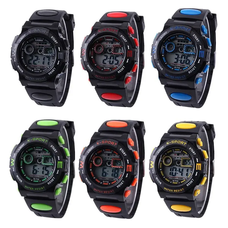 Children Waterproof Sports Outdoor Watch Boys Girls Electronic Digital Watches Kids Birthday Gifts