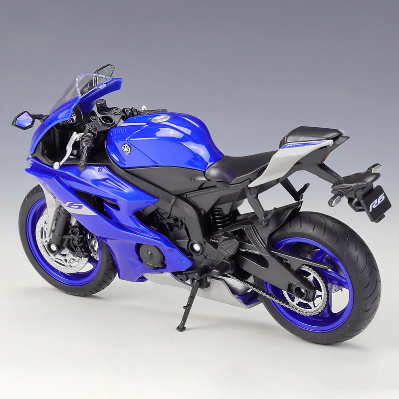 Welly 1:12 2020 YZF-R6 YZFR6 Motorfiets Modellen Legering Model Motor Bike Miniatuur Ras Speelgoed Voor Gift Collection