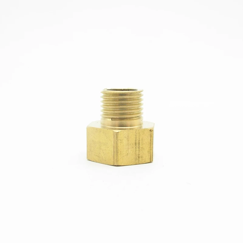 M10 M14 M16 M20 Metric Female To Male Thread Brass Pipe Fitting Coupler Connector Adapter For Water Fuel Gas