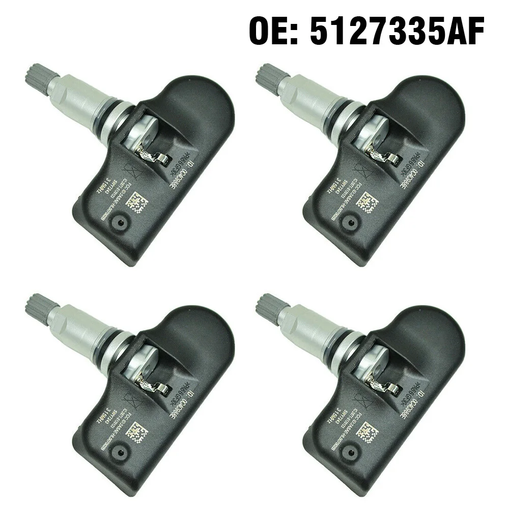 4PCS Car Tire Pressure Monitor Sensor TPMS for For Dodge Caravan for Chrysler Town & Country for Jeep Pacifica