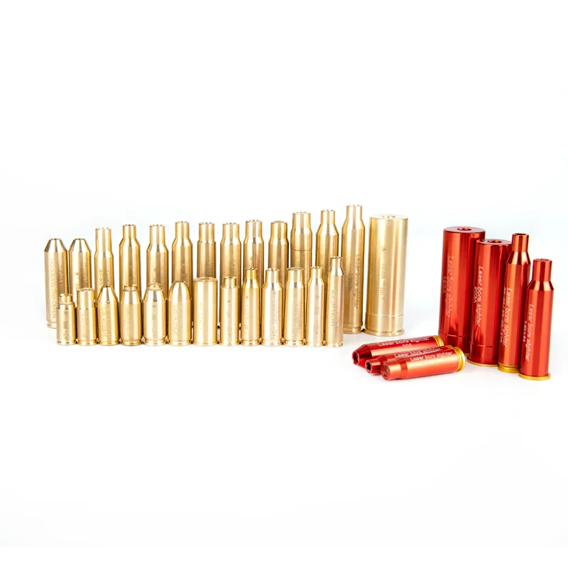 9mm Laser Boresighter 223REM 38spl 380ACP 45ACP 40SW Laser Collimator Battery Included 12GA Bore Sight