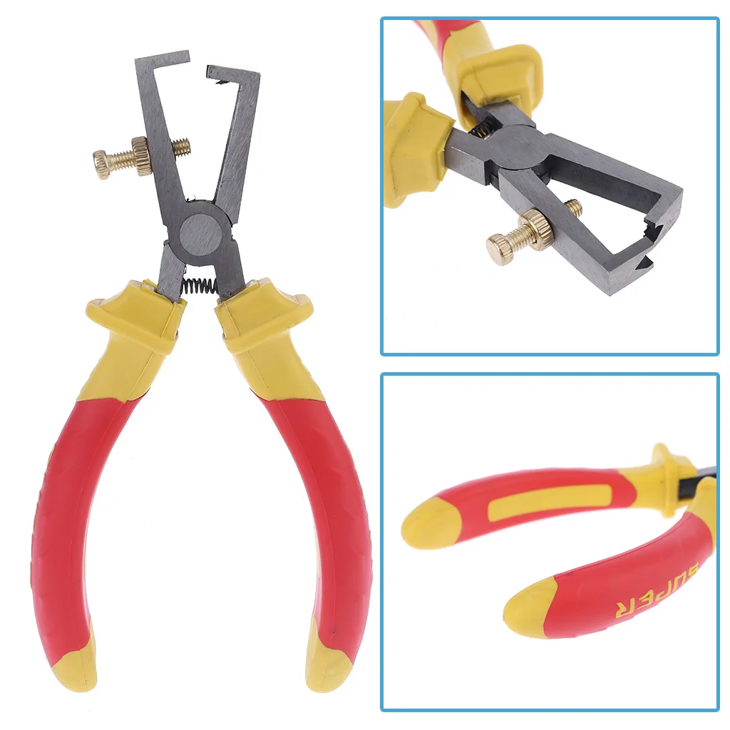 Imagem -04 - Alicate de Corte do Cabo da Qualidade Superior dos Alicates Diagonais Cutterr do Descascador do Fio com Punhos Isolados de 1000v Polegadas 160 mm