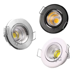 Mini foro tagliato dimmerabile del Downlight della pannocchia del LED sotto la luce del punto 3W del gabinetto per il soffitto dell'esposizione dei gioielli ha messo la lampada AC85-265V