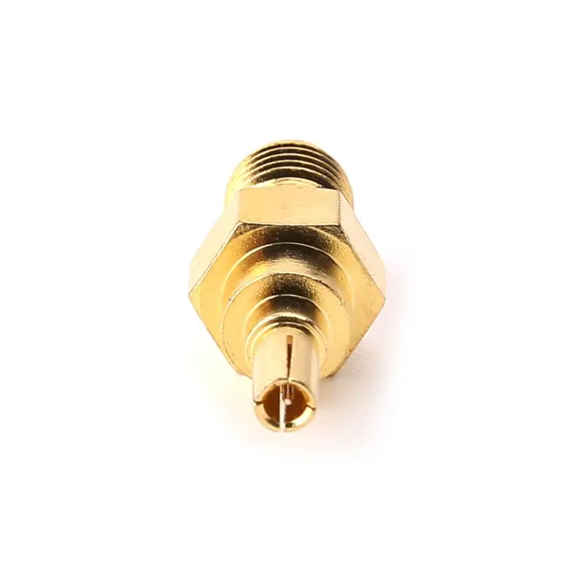 CRC9 Male Plug To SMA Female Jack RF Connector Coaxial Converter Adapter Straight Y98E