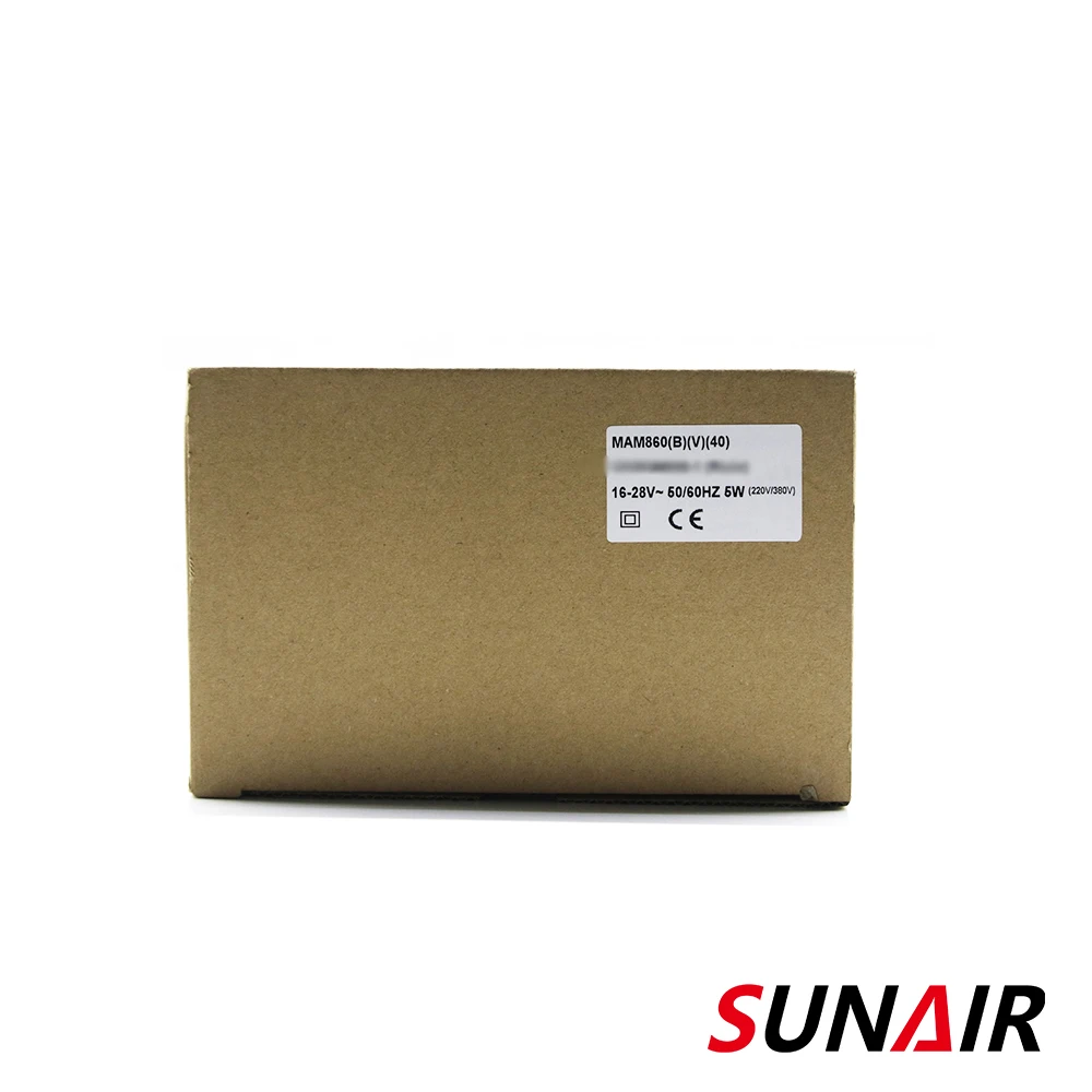 PLC MAM860 200A แผงควบคุมจอแสดงผลชุดสกรูเครื่องอัดอากาศ