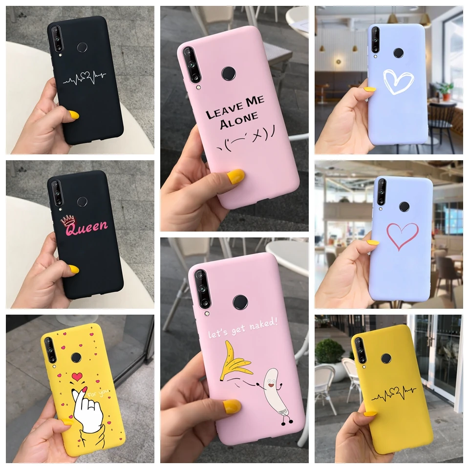 Cartoon Shockproof Full-Body Protective Case Cover For Huawei Y7P 2020 Y7 pro 2019 Y7 2019 P40 Lite E  Silicone Case Gel Rubber