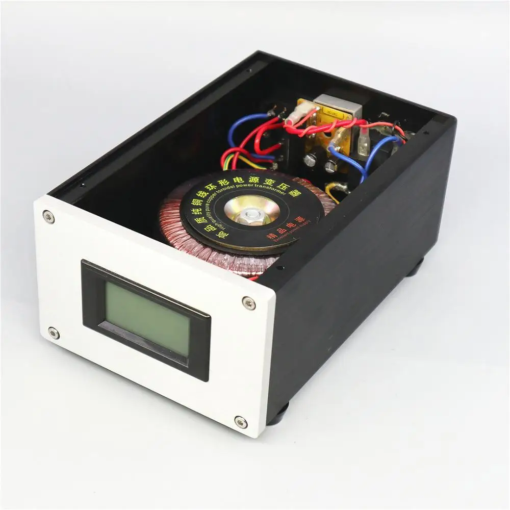 Ue 200va toroidal equilibrada isolamento transformador 200w ac isolamento fonte de alimentação processador com 1 tomada da ue