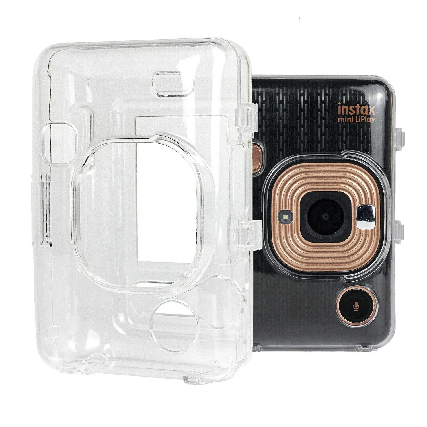 Mini Liplay Hybrid Plastic Hard Case Protective Clear Hard Case for Fujifilm Instax Mini Liplay Hybrid Film Camera