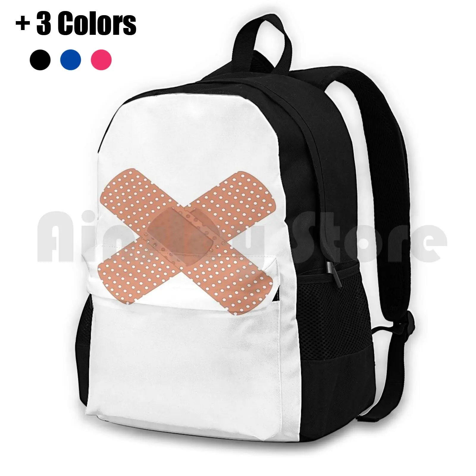 Cross Band Stickers Mask Pin Button Outdoor Hiking Backpack Riding Climbing Sports Bag Band Cross Band Band Cross Band Dont