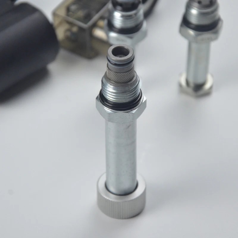 Magnetic Thread Cartridge Valve Bidirectional Check Normally Closed DHF08-228H Manual Unloading SV08-28