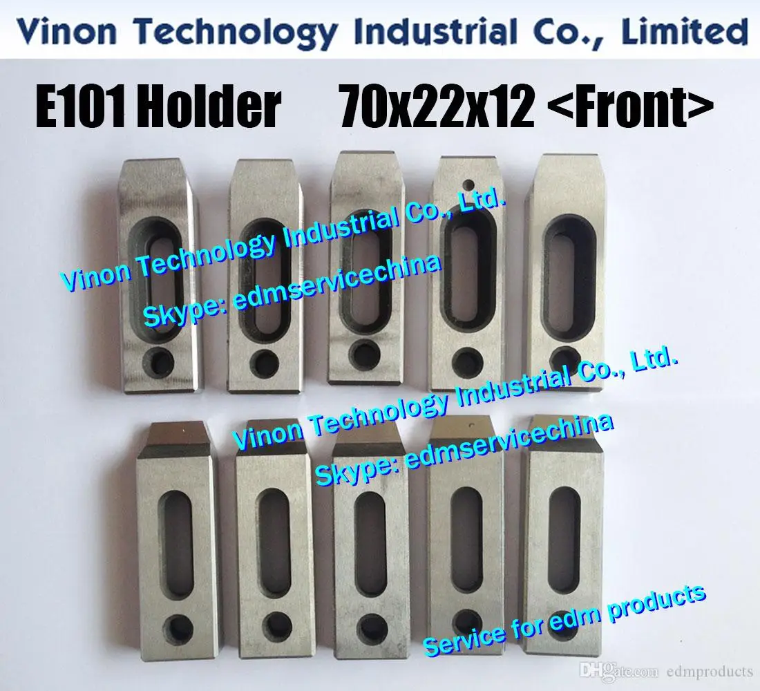 

(2pcs/lot) 70Lx22Wx12H with M8 hole E101 edm Clamping Jig Holder Parts (Front type)