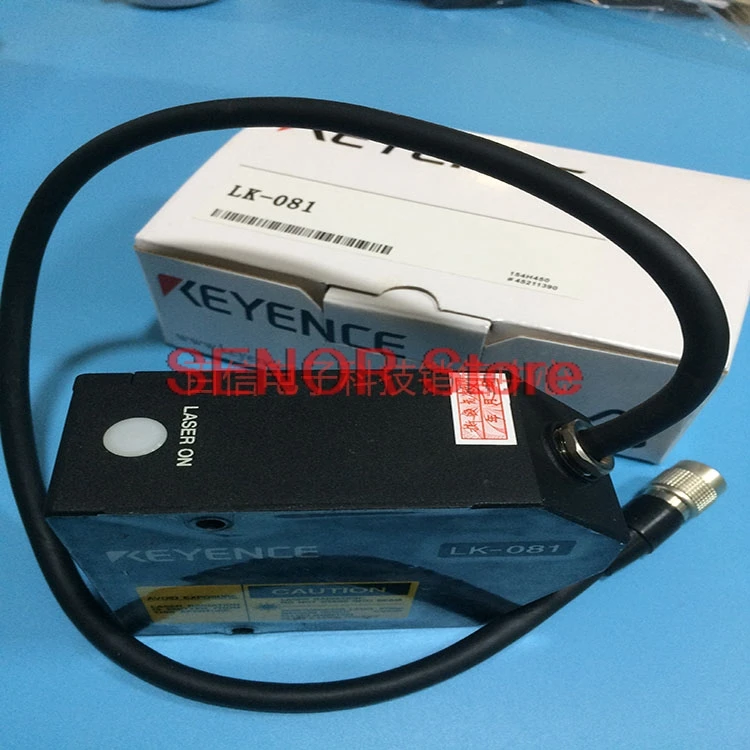 LK-081 temperature fluctuation CCD laser displacement sensor measuring range ± 15 mm