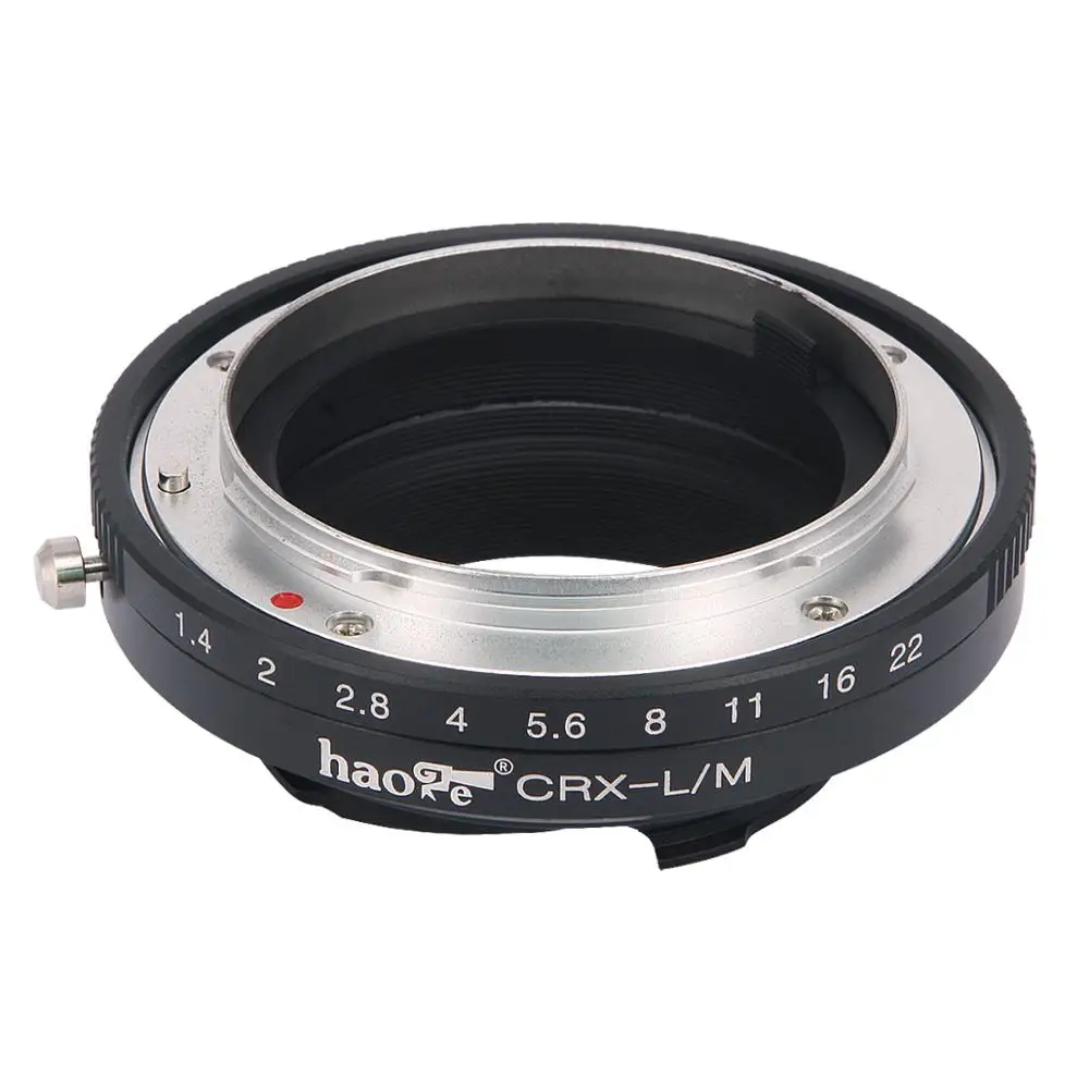 Haoge Manual Lens Adapter for Contarex CRX Mount Lens to Leica M LM mount Camera