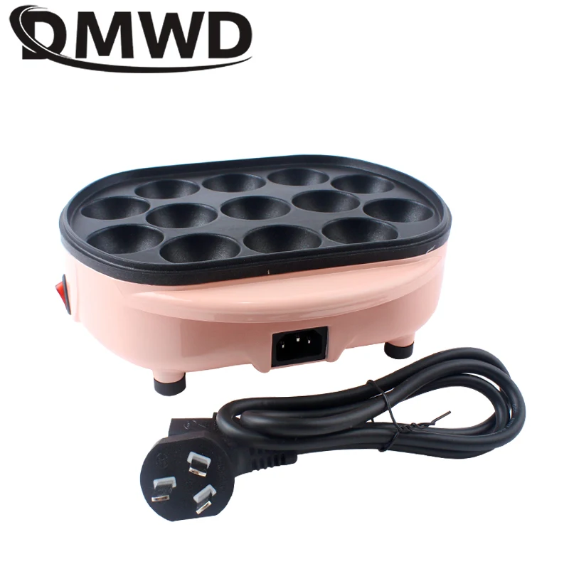 Small Octopus Balls Machine Mini Takoyaki Maker Multifunction Eggs Hamburger Machine Crepe Baking Pan Electric Cake Pie Grill EU