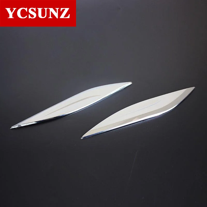 Car Accessories ABS Chrome Side Vent Trim For For Toyota Hilux Revo Rocco 2016 2017 2018 2019 2020 SR5