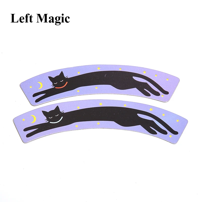 Funny Long-Short Cat Magic Tricks Cat Close-Up street Satge Magic Toys Illusion Accessories toy