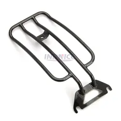 Guardabarros trasero para equipaje, asiento individual de acero negro para harley touring FLHTCU FLHR road glide FLTR