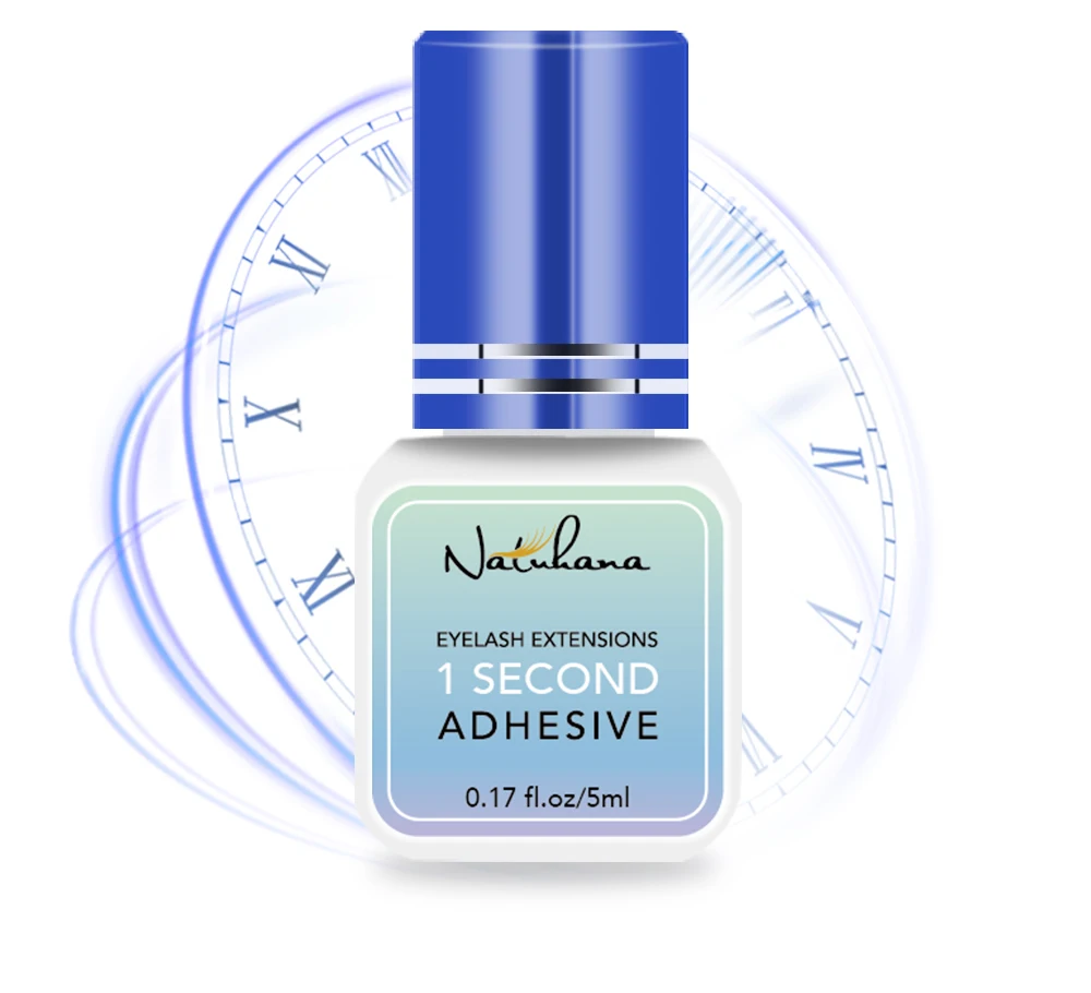 NATUHANA 3 teil/los Wimpern Kleber Wasserdicht Wimpern Extensions Kleber Schnell Trocknend Langlebig Augen Kleber Make-Up-Tools – Detail 6