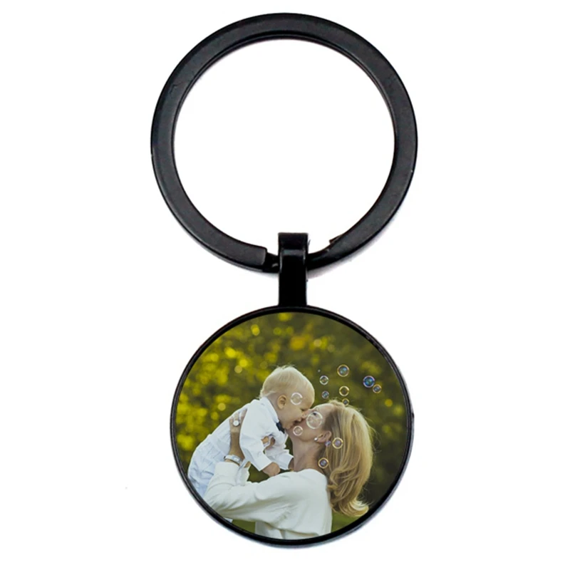 Private order Personality mother\'s Keychain picture customization Baby Child Dad Sisters Handmade Family Key Rings Holder Gifts