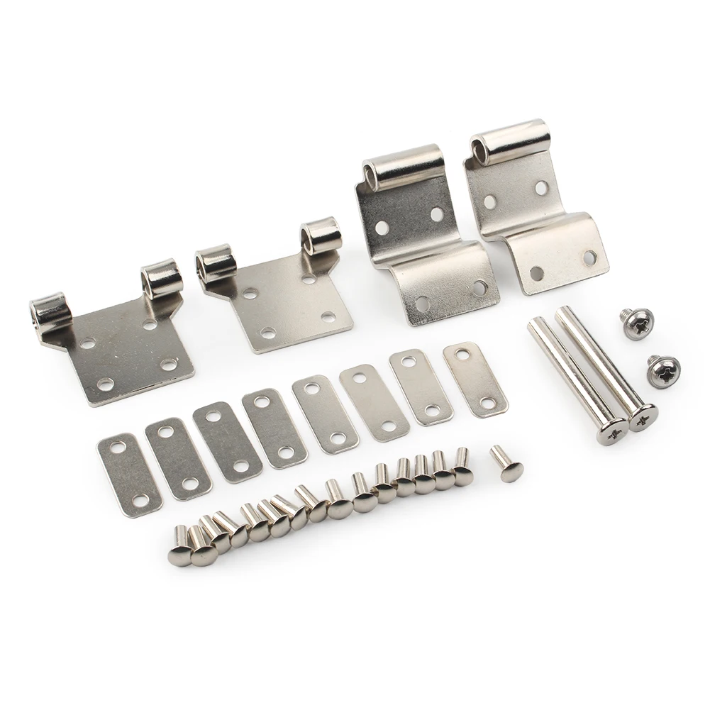 

Motorbike Tour-Pak Hinge Kit Drag Specialties Hardware Kit For Harley Electra Glide FLHTC FLTRU FLHTK 1987-2013 3516-0191