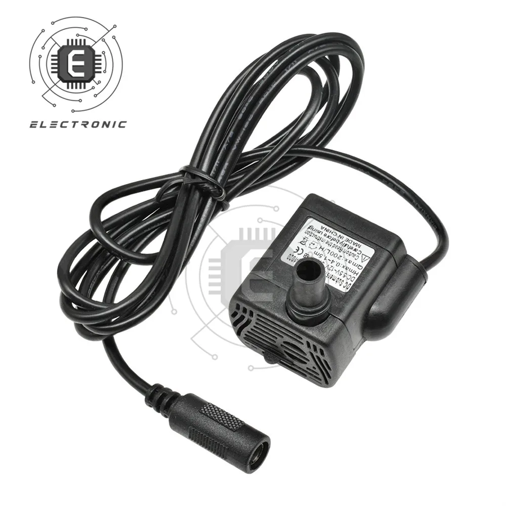 

1PCS Original DC 3W 5.5V-12V DC-1020 Solar Mini Submersible Pump For Submersible Aquarium Fish Tank Fountain Pond Pump