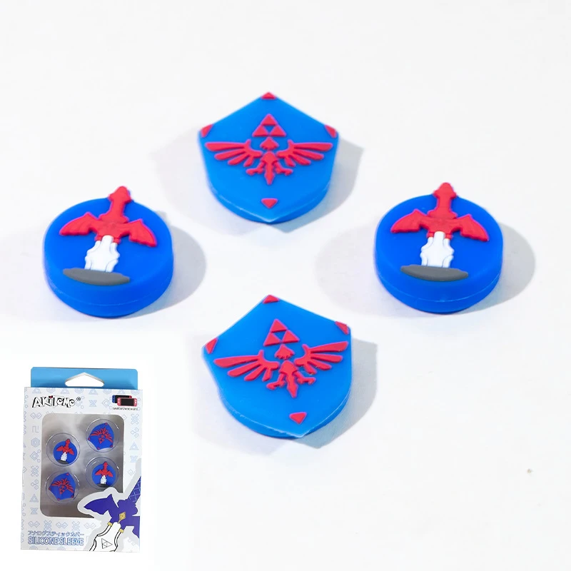 Tapa de agarre para palanca de pulgar, cubierta protectora para Joystick para Zelda Skyward Sword, Nintendo Switch NS Lite, funda para mando Joy-con