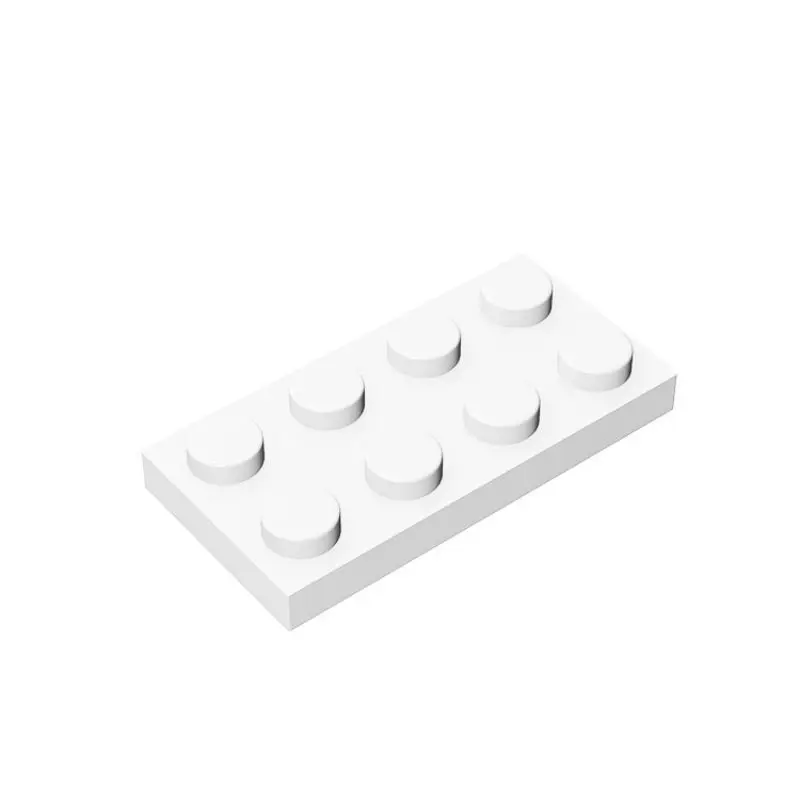 10Pcs Moc Baksteen Onderdelen 3020 Plaat 2X4 Compatibel Bouwsteen Deeltje Diy Assmble Kid Brain Puzzel Speelgoed verjaardagscadeau