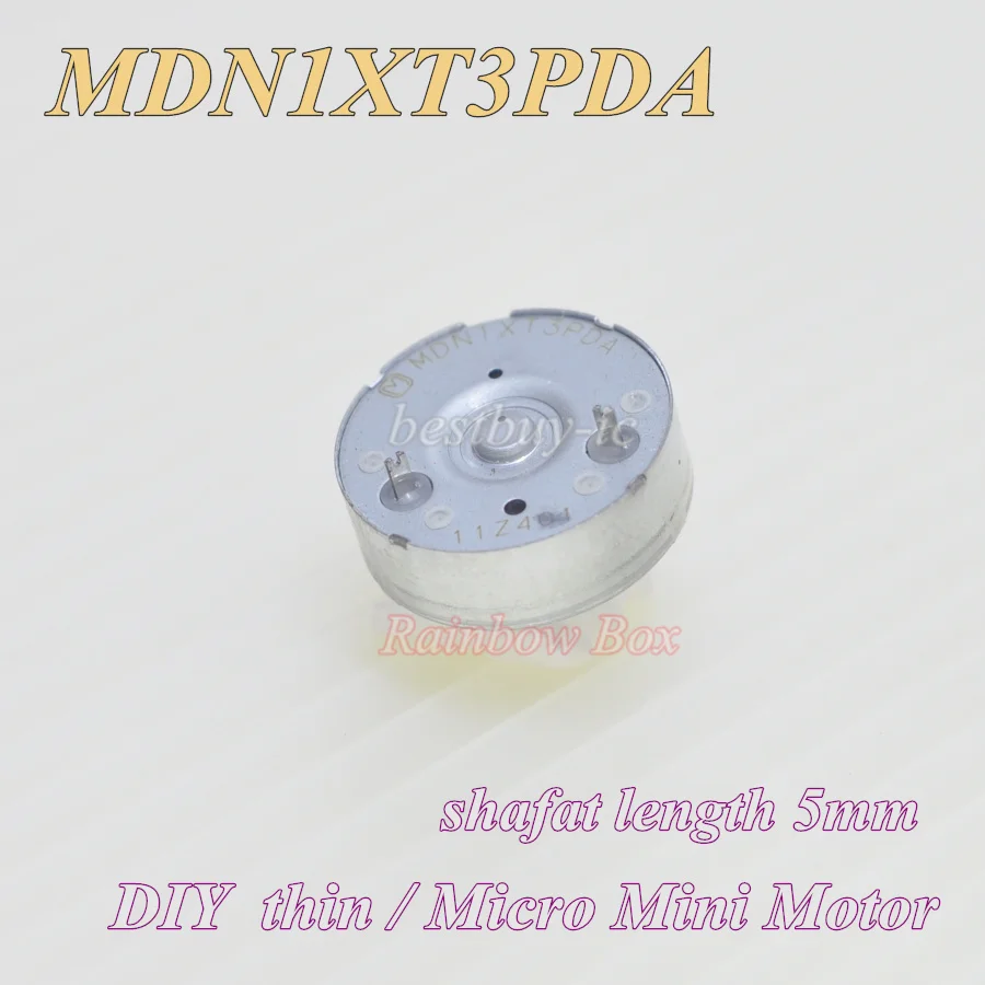 DIY Thin Micro Mini ความยาวเพลามอเตอร์มอเตอร์5Mm MDN1XT3PDA มอเตอร์400มอเตอร์ชุด
