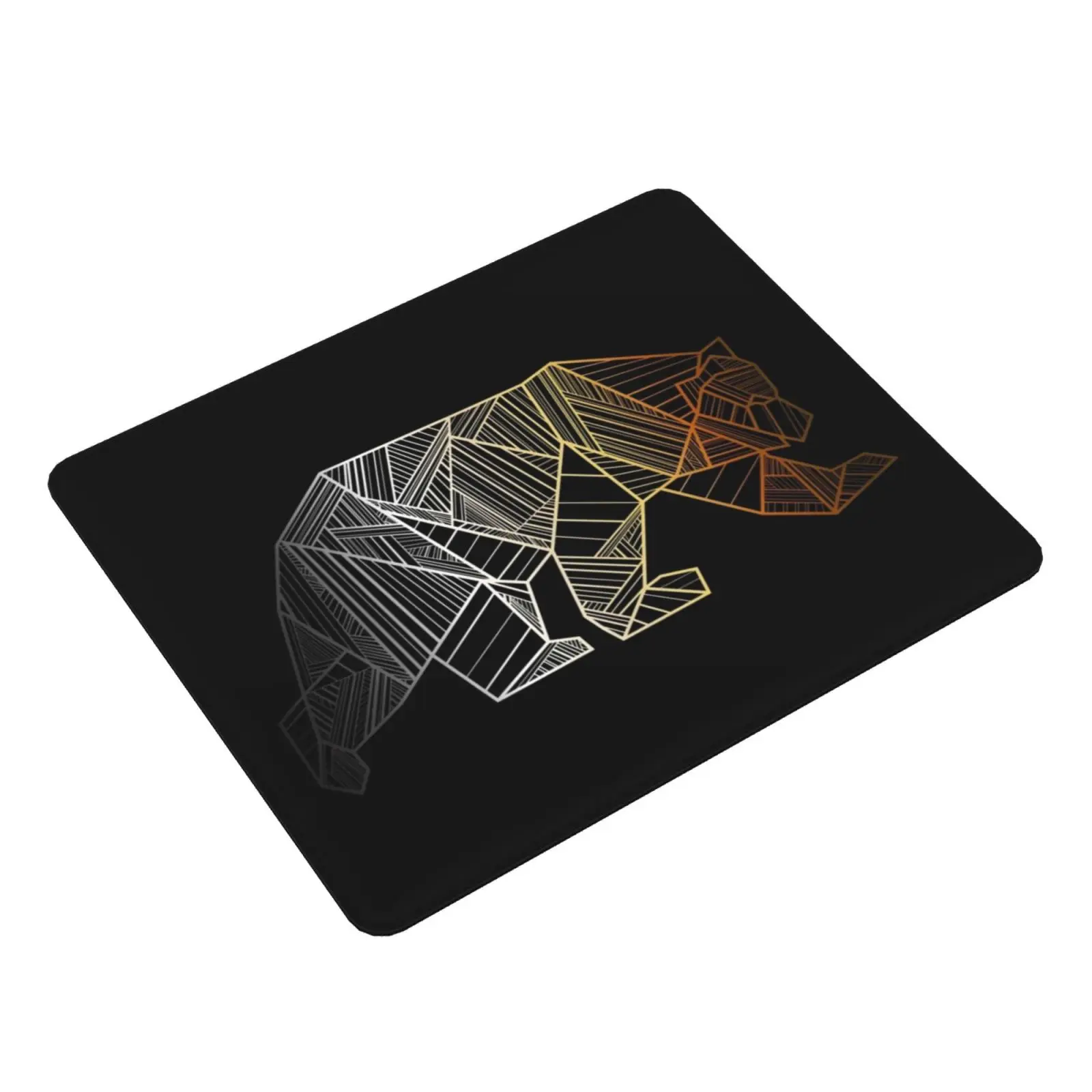 Geometric Bear Pride For Bears And Chasers Mouse Pad DIY Print Bear Pride Bears Geometric Chaser