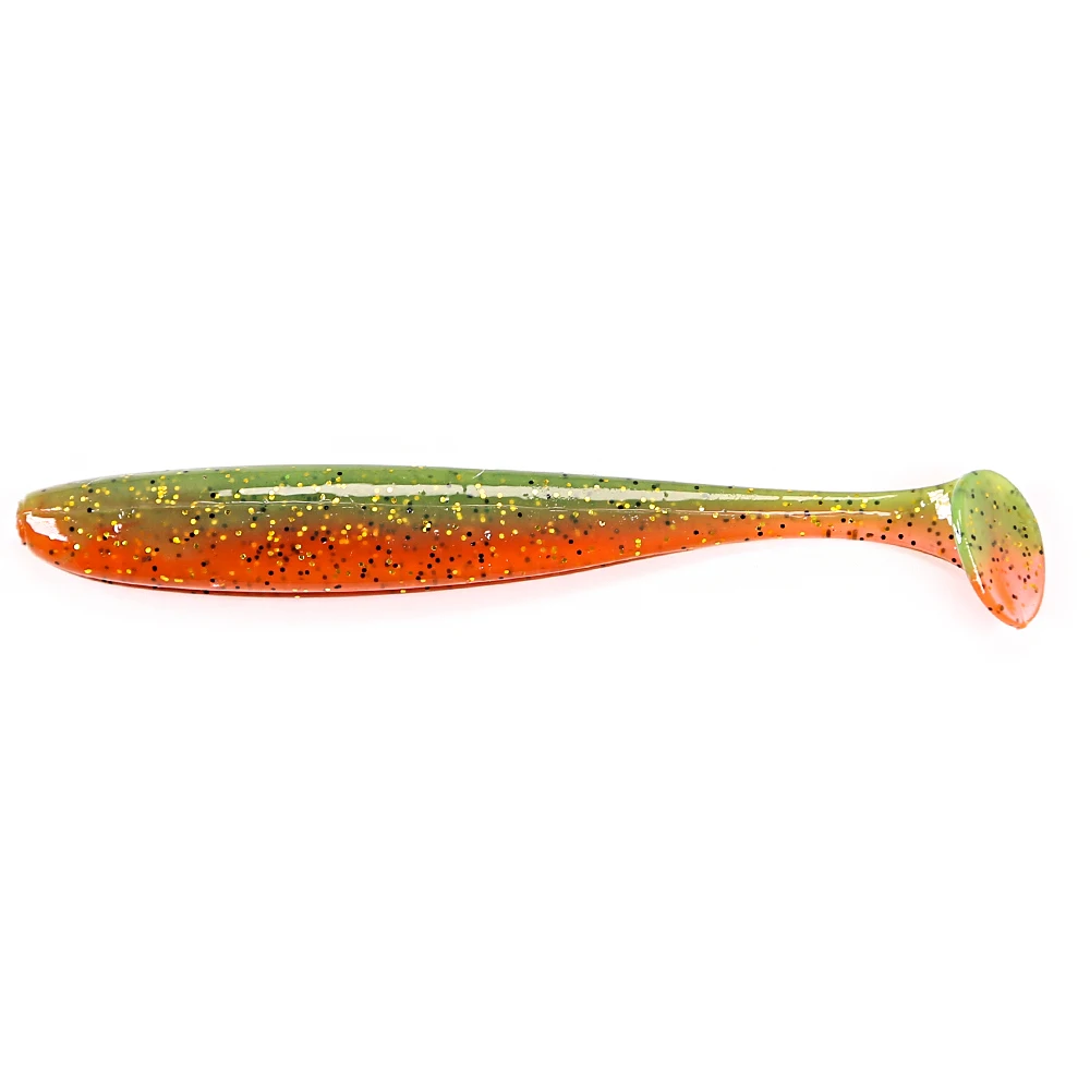 B&U Easy Shiner Angelköder Weichköder 100mm Große Forellenköder Wobbler Iscas Künstliche Köder Pesca Silikon Kunststoff Swimbait
