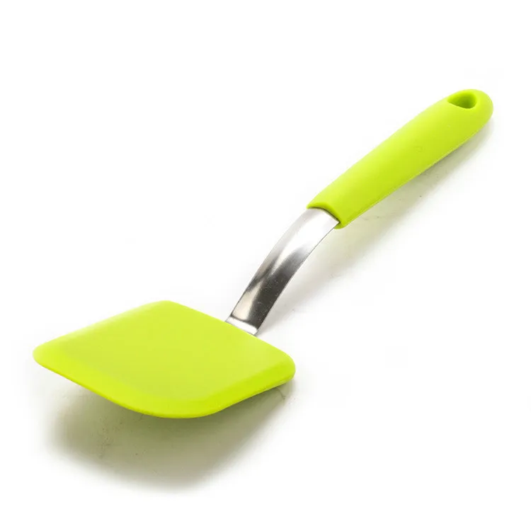 1PCS High Temperature Resistant Food Grade Silica Gel Frying Shovel Kitchen Tools Frying Pan Shovel Kichen Accessories