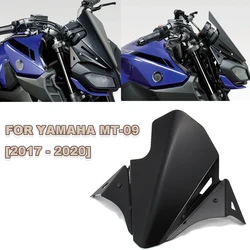 2017 - 2020 FOR YAMAHA MT-09 MT09 Motorcycle Accessories Front Windshield Windscreen Airflow Wind Deflector