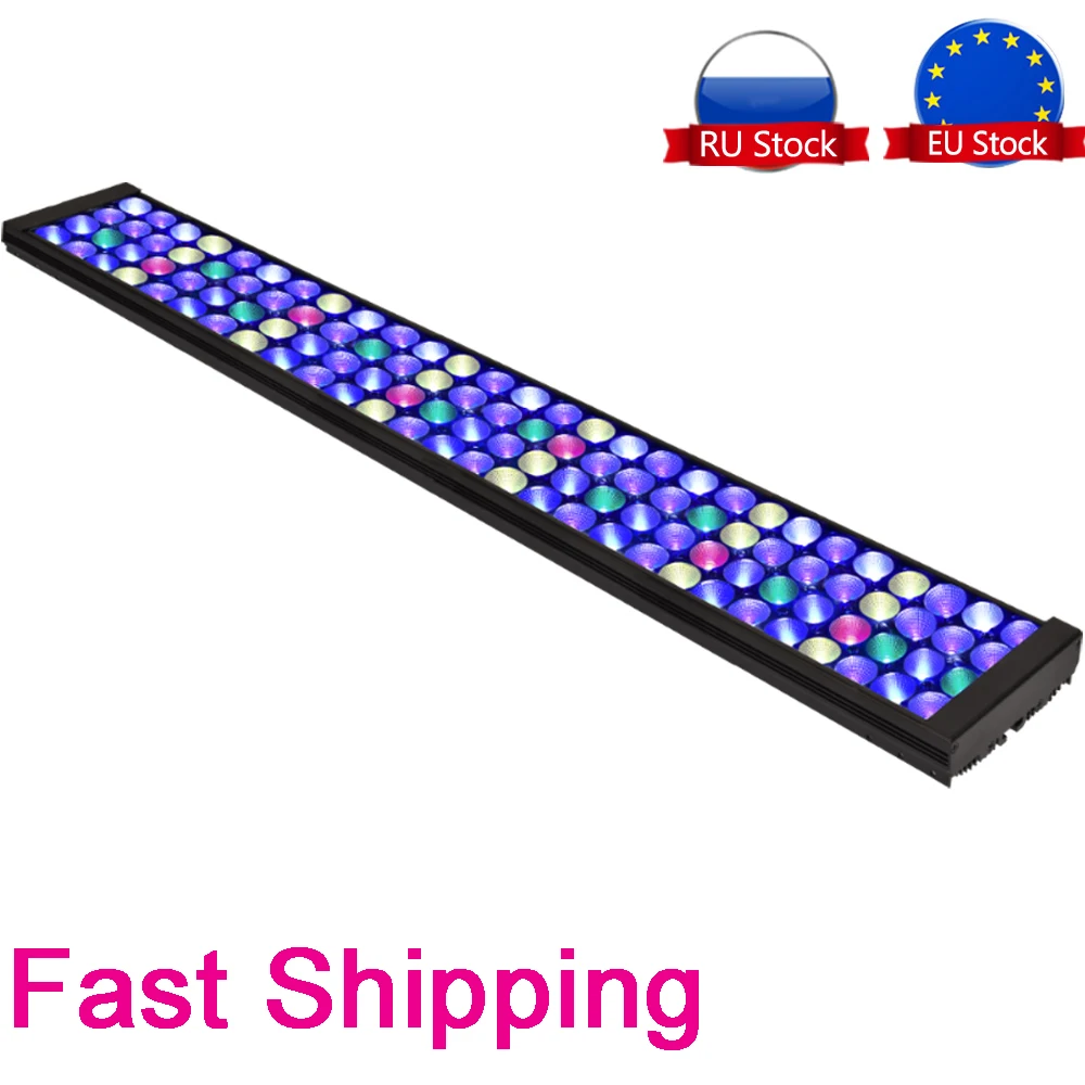 PopBloom Aquarium Led Lighting Aquarium Light Lamp For Marine Coral Reef led light Saltwater Light Aquarium Leds Dimmer Turing75