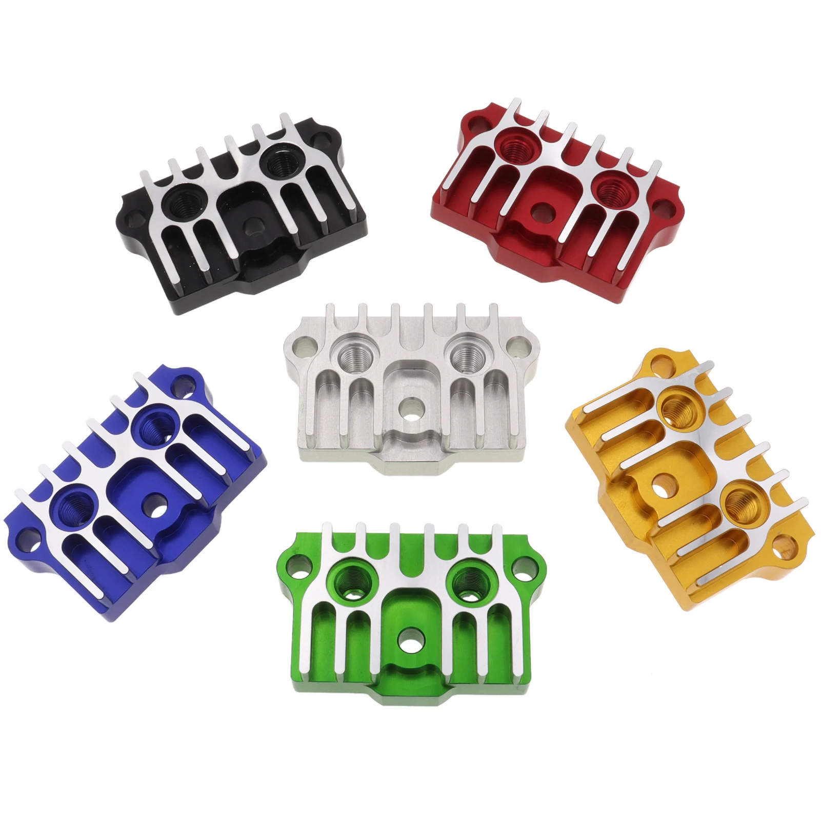 CNC Oil Cooler Horizontal Engine Cylinder Cover for 125cc 140cc Dirt Pit Bike ATV Quad