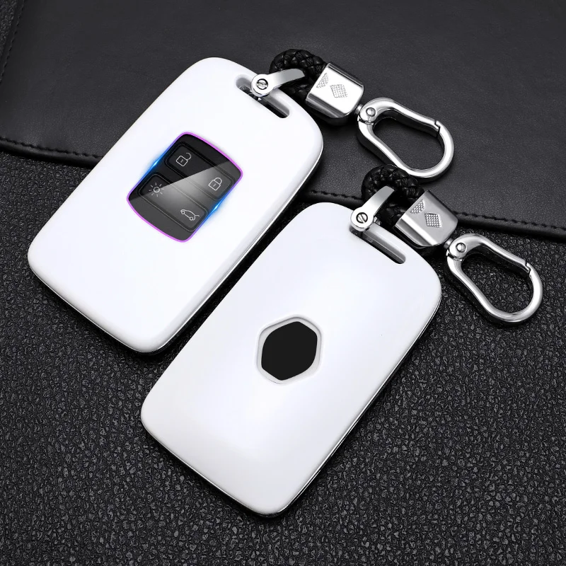 

1pcs ABS Car Key Case Cover For Renault Koleos Kadjar Scenic Megane Sandero Keyless Remote Espace Fob Shell Protector Cover