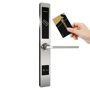 Electronic RFID Hotel Door Lock System Swipe Card European style electronic card hotel door lock