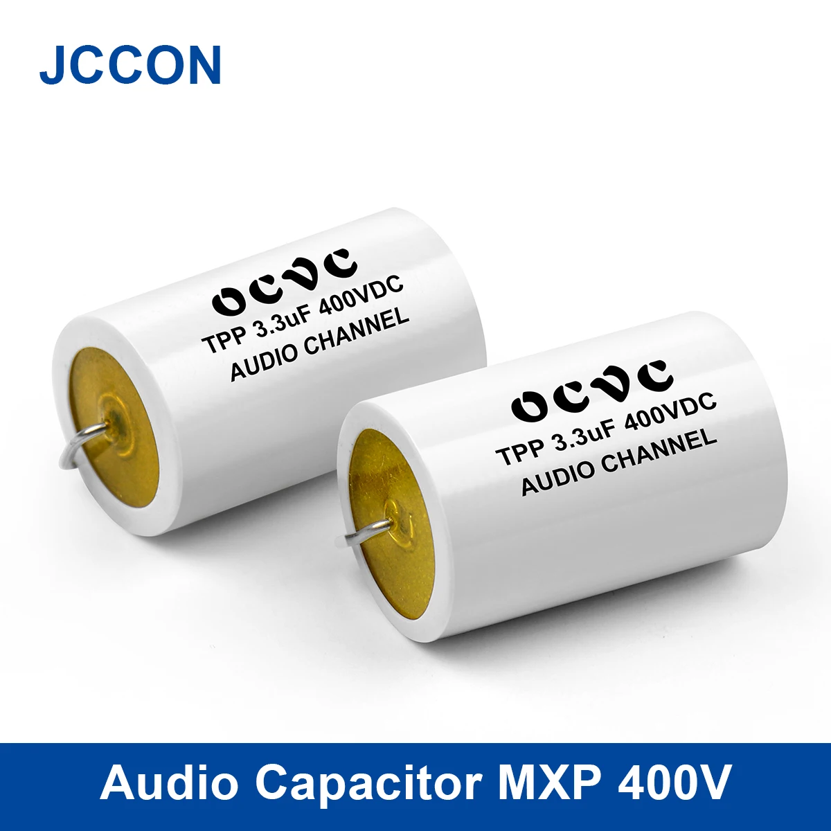 2Pcs Audio Capacitor Polypropylene MXP Audiophile Frequency-Divided 400V 1.5UF 2.2UF 3.3UF 4.7UF 6.8UF 10UF For Speaker Audio