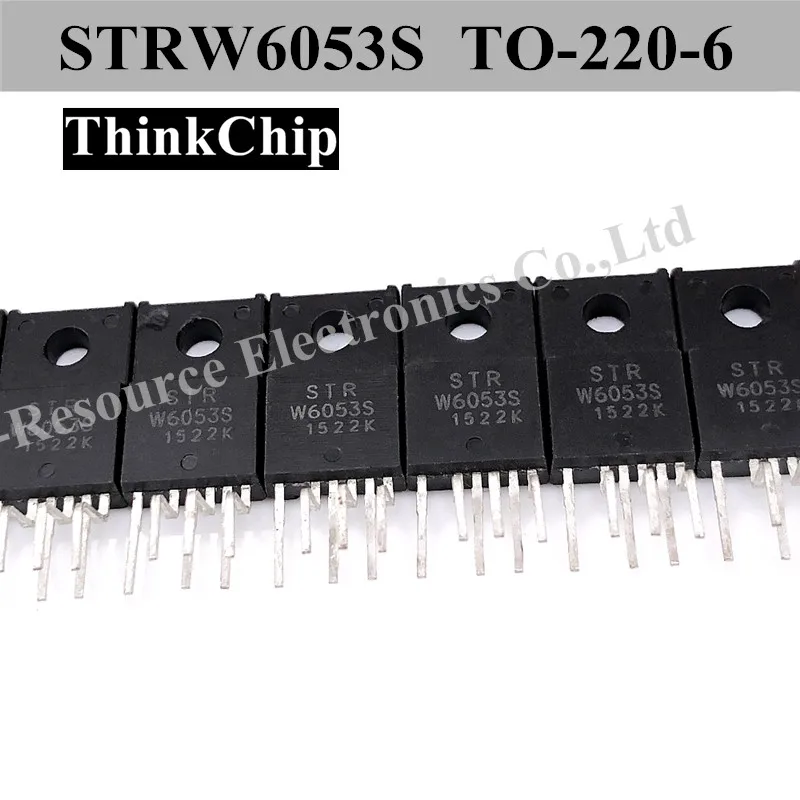 (10pcs) STRW6053S TO220 STR-W6053S TO-220 Off-Line PWM Controllers with Integrated Power MOSFET