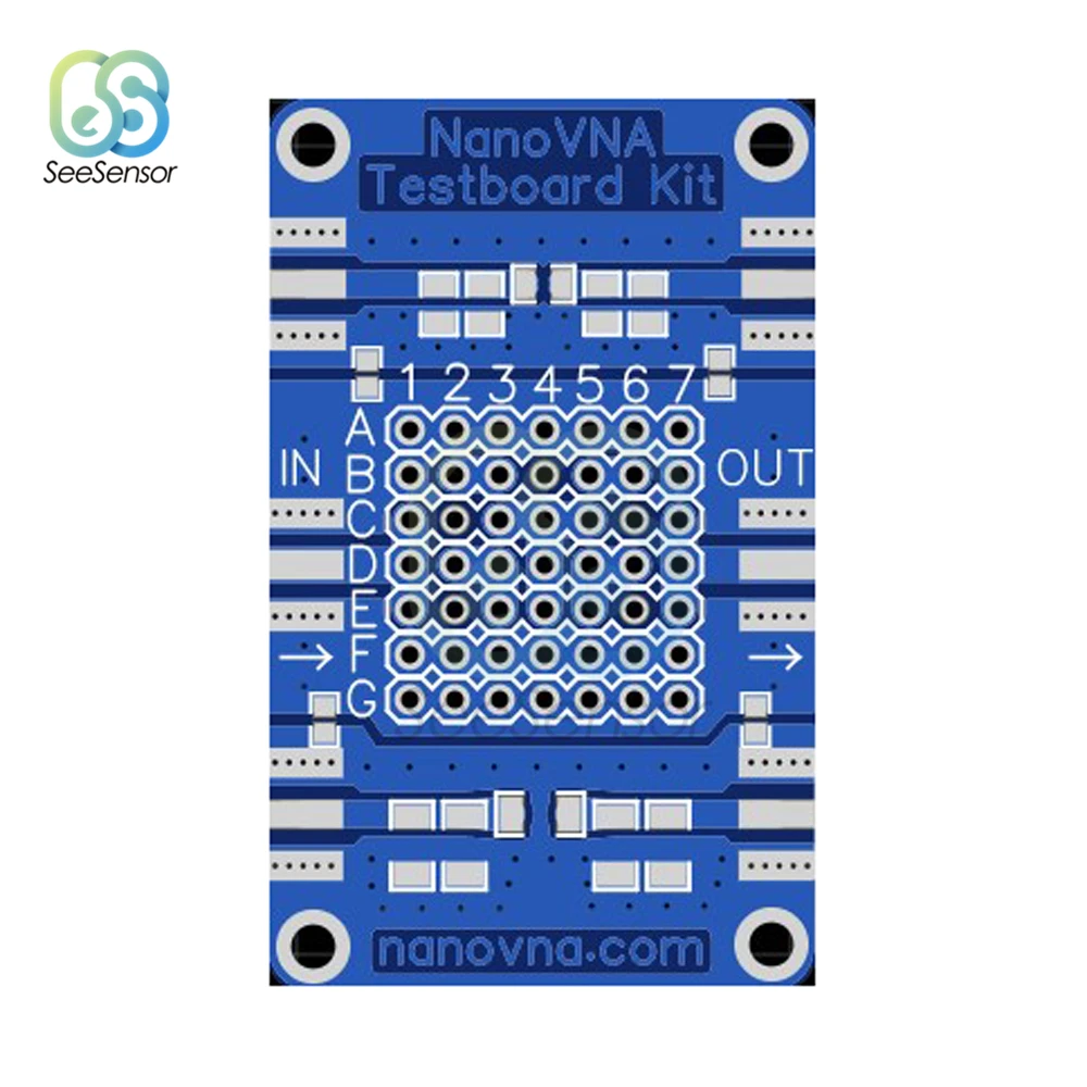 NanoVNA Testboard Kit VNA Test Demo Board Vector Network Analyzer Testing Board