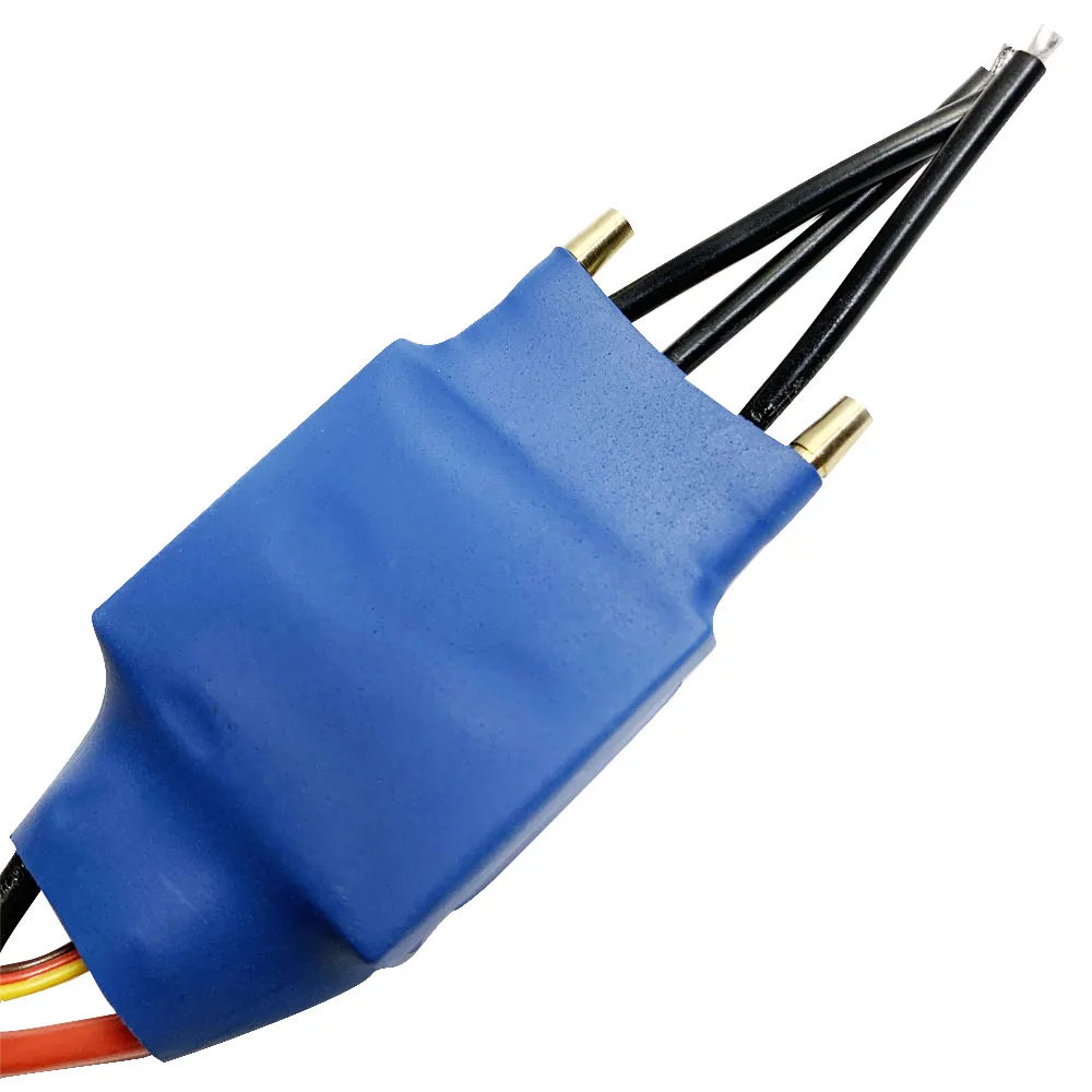 50A Swiss Brushless Motor Boat Speed Controller ESC reverse Ship Forward/Backward Water Cool For RC Boat Jet Ship Parts