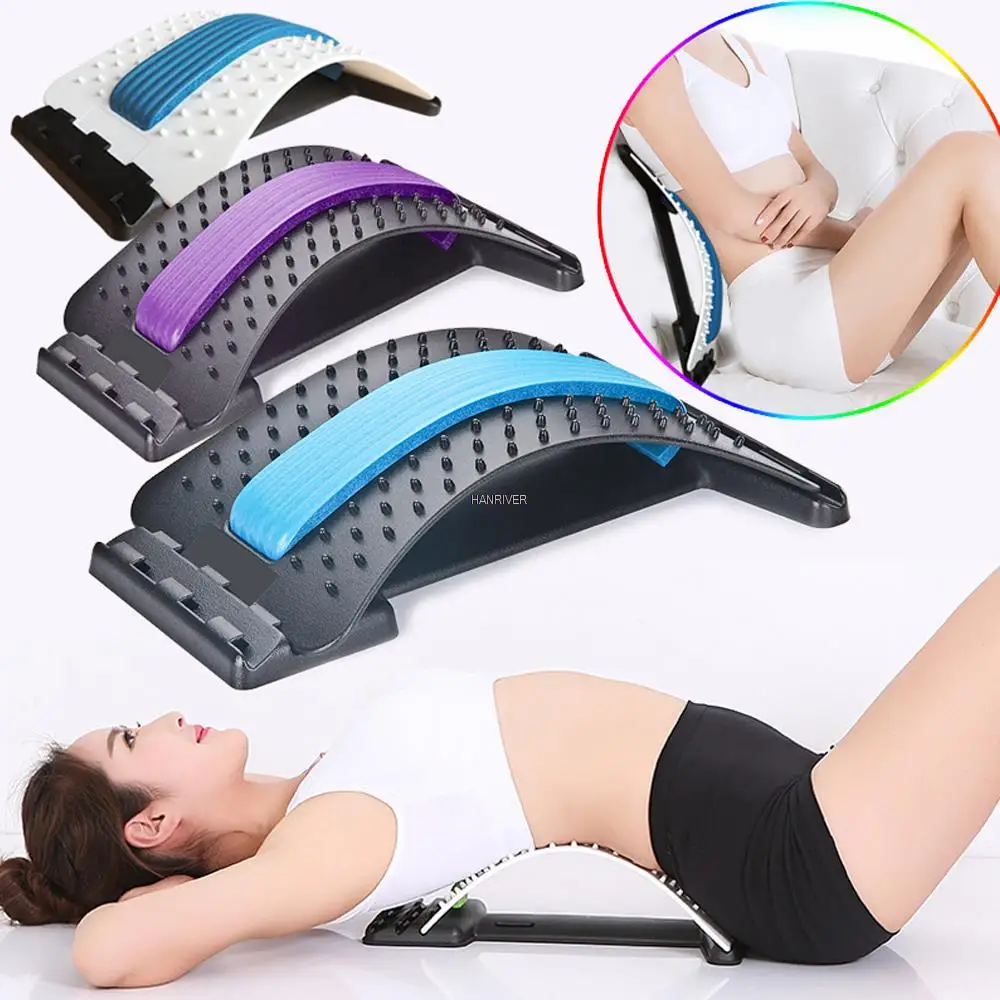 

Back Massager Magnetic Therapy Stretch The Spine Waist Posture Corrector Relieve Pain Relax Muscles Stretcher Fitness Equipment