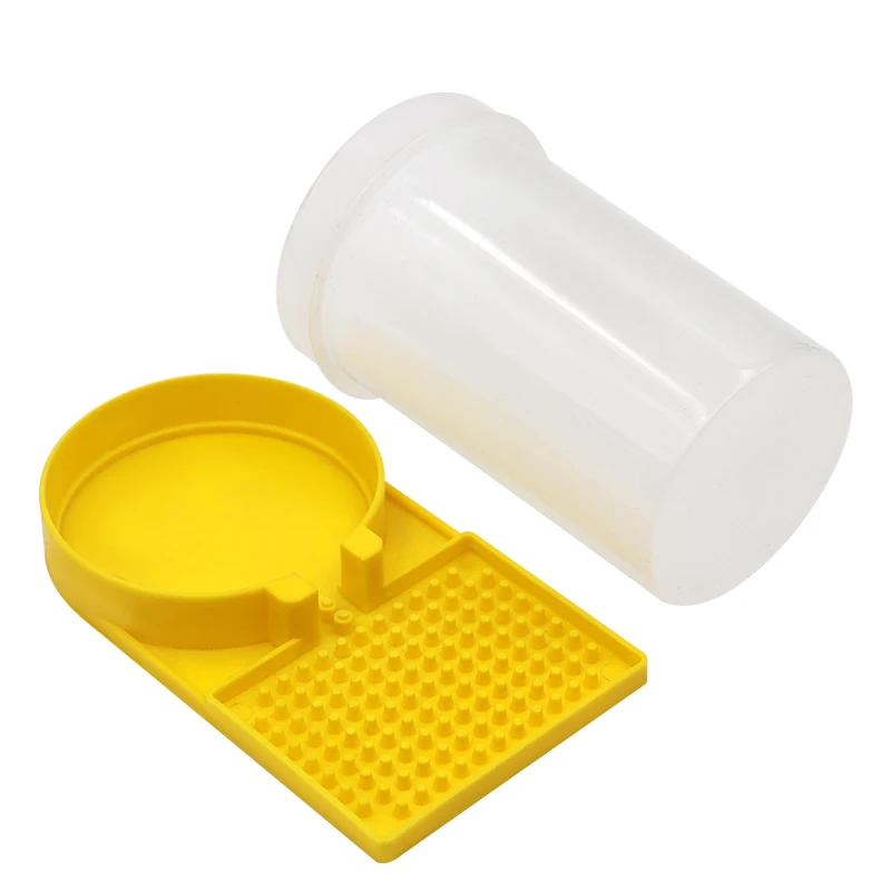 Beekeeping Bee Feeder Honey Bee Drinking Water Waterer Watering Bees Tools Supplies Feeding Plastic bee Drinker Tool