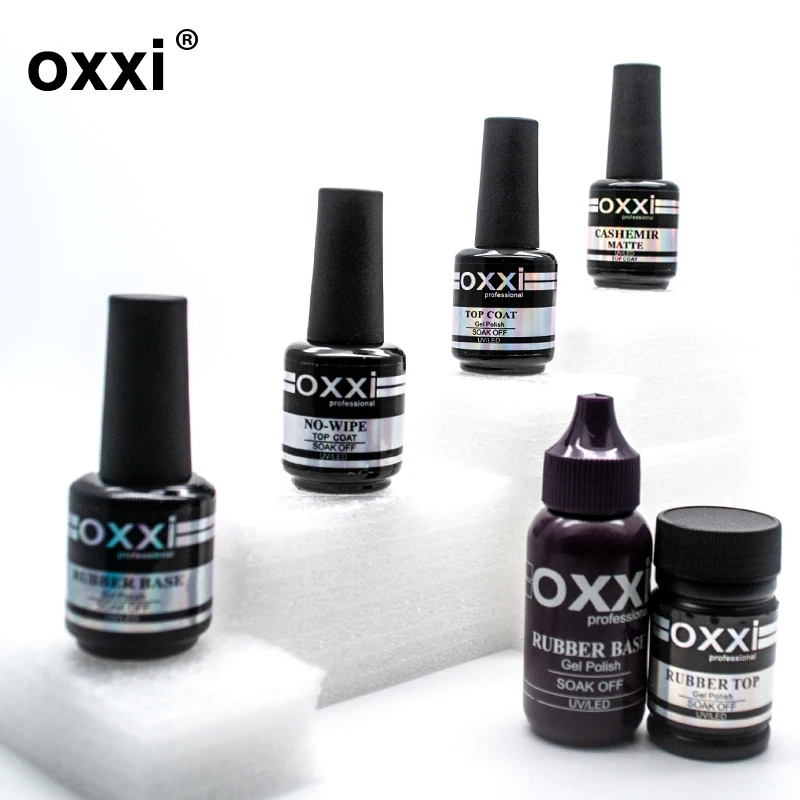 Oxxi Nieuwe Fluwelen Matte Top Jas Semi-Permanente Uv Nagel Gel Lak Hybrid Nagels Art Desgin Matt Gellak Led rubber Base En Top