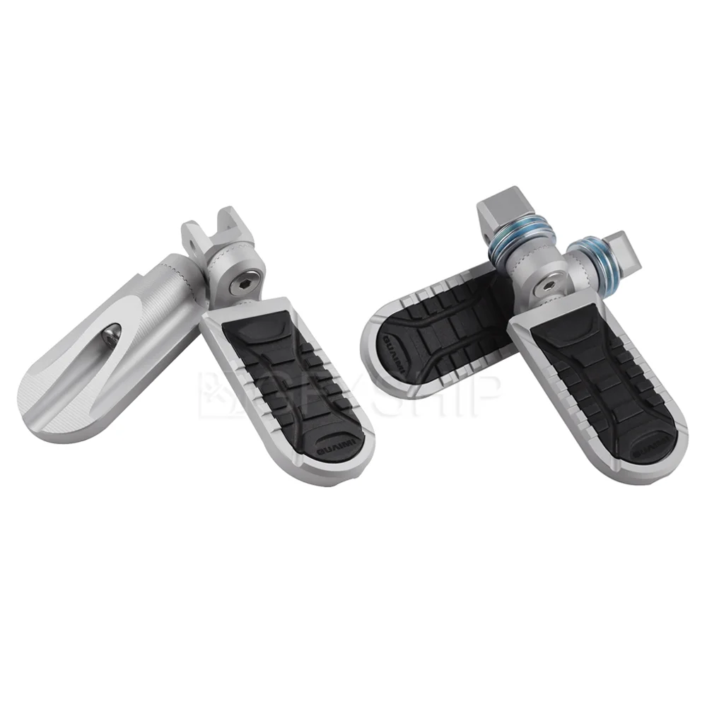 For BMW R1150GS 1999-2004 R1100GS 1994-99 R850GS 1998-2000 Front & Rear Adjustable Motorcycle Footrest Rotatable Foot Pegs Rests