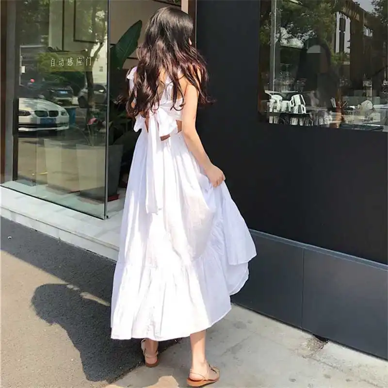 Women's Bow Dress 2024 Sexy Dress Woman Dresses Vestido De Mujer Femme Robe