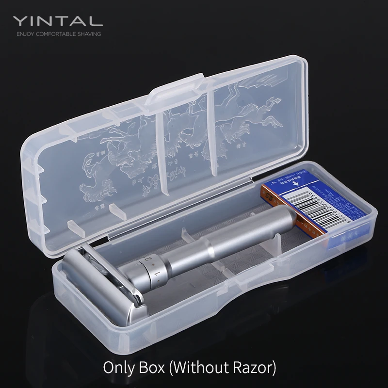 Double Edge Razor Storage Box Men Shaver Case Razor Accessories 1 PC